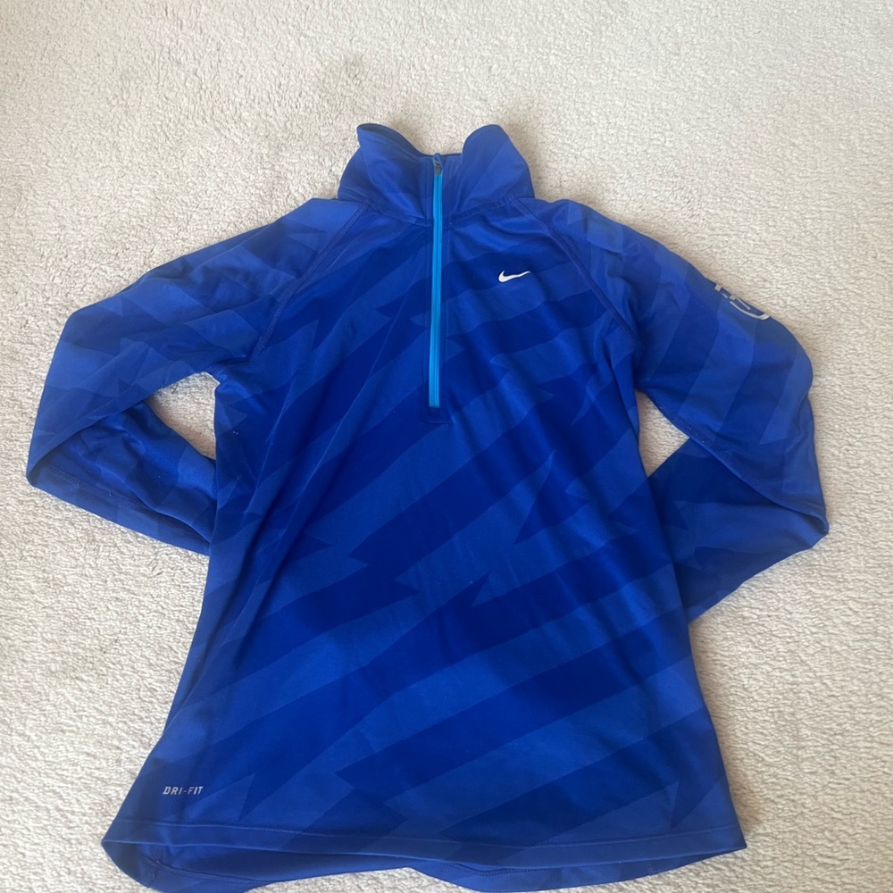 Nike Vibrant Blue Athletic Pullover
